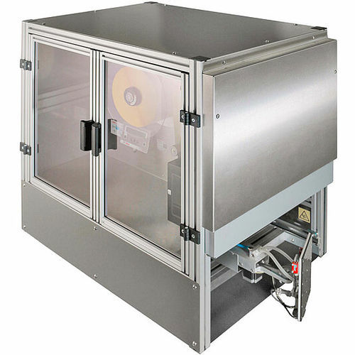 Macchina di etichettatura automatica - AP 182 - Bluhm Systeme GmbH - per pallet / per la logistica / per applicazioni di stampa e di collocazione di etichette
