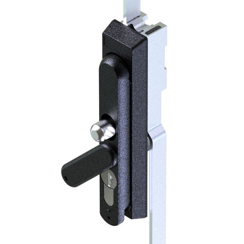 Serratura con impugnatura retrattile - 1100-2P01-C	 - Wenzhou Yeeka Lock Technology Co., Ltd. - a camme / a chiave / con impugnatura