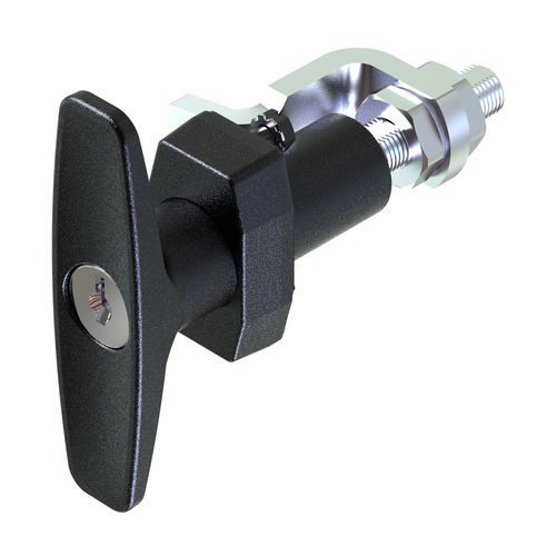 Nottolino a compressione - 1409-110-1520 - Wenzhou Yeeka Lock Technology Co., Ltd. - con serratura / a chiave / a chiave