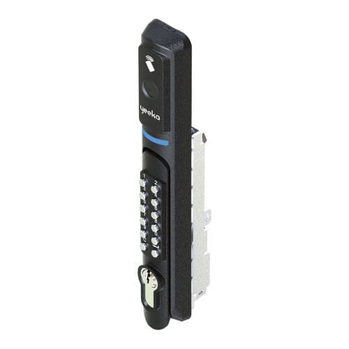 Serratura con impugnatura retrattile - 1507 - Wenzhou Yeeka Lock Technology Co., Ltd. - elettronica / per porta / per armadietto