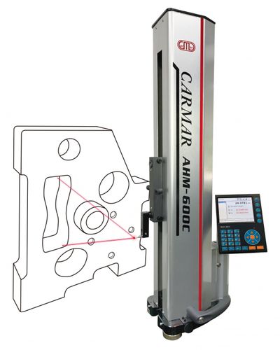 Truschino graduato con display digitale - AHM series - CARMAR ACCURACY CO., LTD. - elettronico