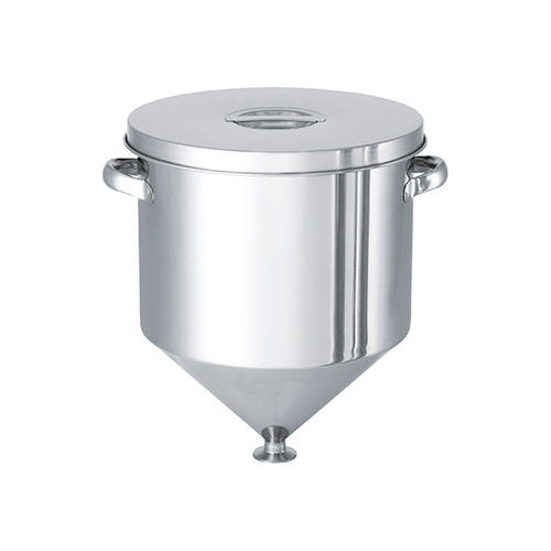Serbatoio a tramoggia - HT series - MONOVATE Co., Ltd. - di stoccaggio / di mandata / in acciaio inossidabile