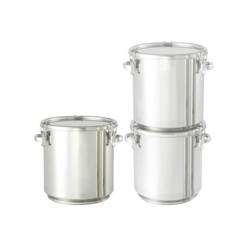 Serbatoio di stoccaggio - CTH-STA series - MONOVATE Co., Ltd. - per liquidi / per polveri / in acciaio inossidabile