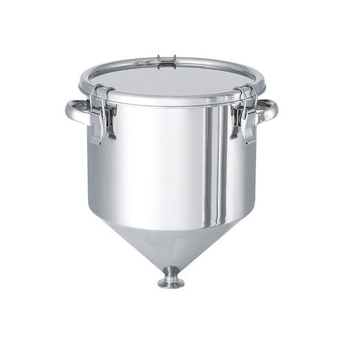 Serbatoio di stoccaggio - HT-CTH series - MONOVATE Co., Ltd. - di mandata / in acciaio inossidabile / a tramoggia