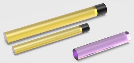 Cristallo di ortovanadato di ittrio drogato con Neodimio Nd (Nd:YVO4) - United Photonics Technology - Nd:YAG / saldato a diffusione / per laser