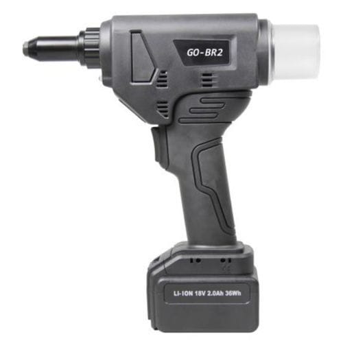 Utensile rivettatura con motore - GO-BR2 - Goebel Group - senza fili / per rivetti a strappo