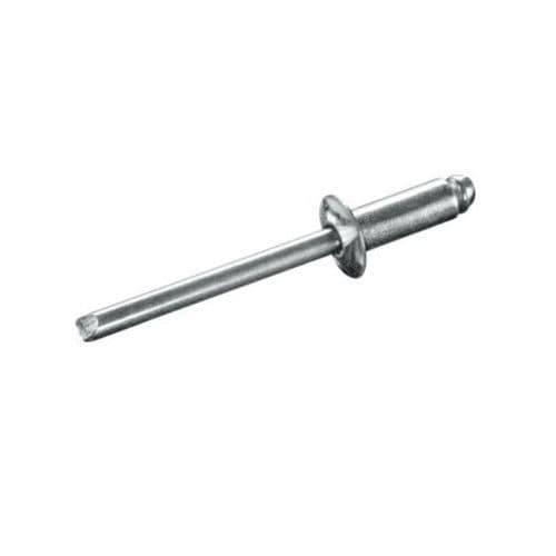 Rivetto cieco - 7080160100-74 - Goebel Group - a testa rotonda / in acciaio / grigio