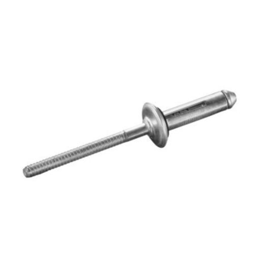 Rivetto cieco - 8080552310-74 - Goebel Group - a testa rotonda / in alluminio / grigio