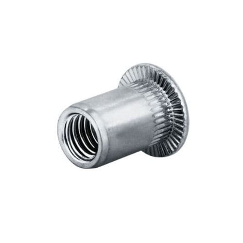 Dado zigrinato - 7551010001-74 - Goebel Group - autoagganciante cieco / in acciaio inossidabile / a testa piatta