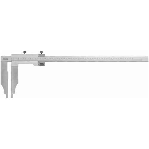 Calibro a corsoio Vernier - 415186 - HOLEX - in acciaio inossidabile / di grandi dimensioni / con beccuccio regolabile