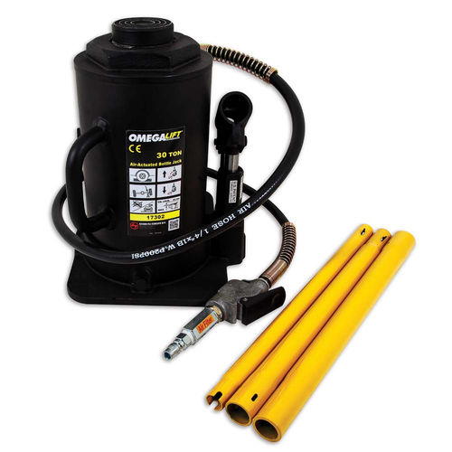 Cric a bottiglia - 17302C - Omega Lift - pneumatico / 30 tonnellate / per il settore automotive