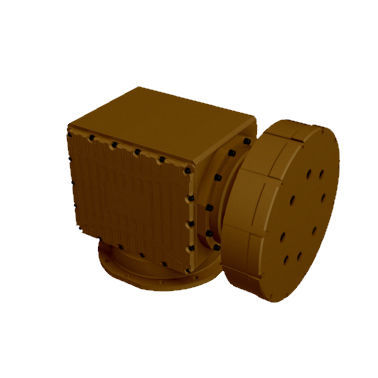 Posizionatore a motore - SAR40 series - LETRA - elettromeccanico / rotativo / monoassiale