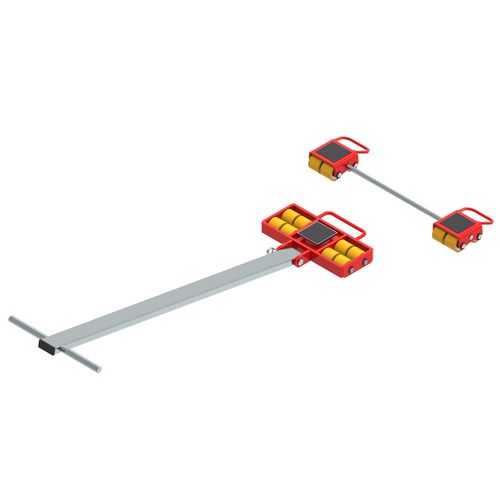 Pattino a rulli per carico elevato - ECO-Skate MINI P(U) M25L + M25S 5to - HTS Hydraulische Transportsysteme GmbH - di trasporto / manuale / rotativo