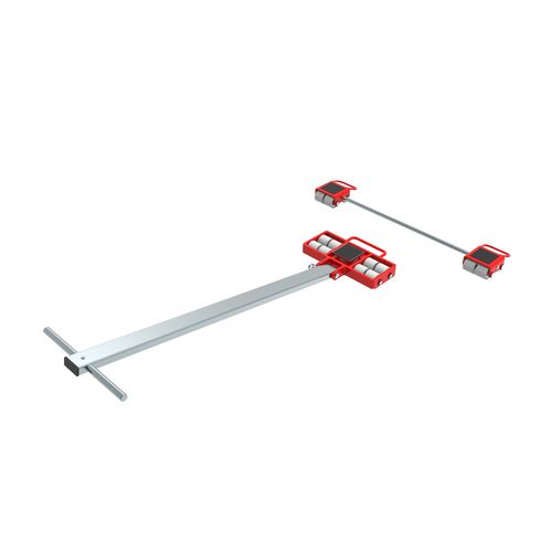 Pattino a rulli per carico elevato - ECO-Skate MINI (NY) MN25L + MN25S - HTS Hydraulische Transportsysteme GmbH - di trasporto / manuale / rotativo