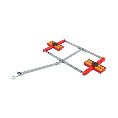 Pattino a rulli per carico elevato - ECO-Skate DUO (PU) i120D 12to - HTS Hydraulische Transportsysteme GmbH