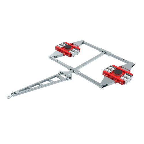 Pattino a rulli per carico elevato - ECO-Skate DUO XL (NY) XN40D 40to - HTS Hydraulische Transportsysteme GmbH - di trasporto / per carico a 4 punti