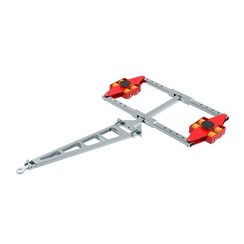 Pattino a rulli per carico elevato - ECO-Skate DUO XL (PU) X16D 16to - HTS Hydraulische Transportsysteme GmbH - di trasporto / per carico a 4 punti
