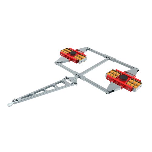 Pattino a rulli per carico elevato - ECO-Skate DUO XL X48D 48to - HTS Hydraulische Transportsysteme GmbH - di trasporto / per carico a 4 punti