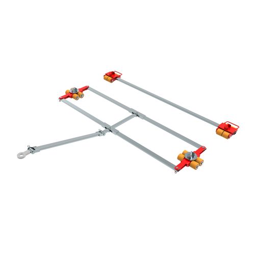 Pattino a rulli per carico elevato - ECO-Skate ISOCON IC60D + IC60S 12to - HTS Hydraulische Transportsysteme GmbH - di trasporto / manuale / per container