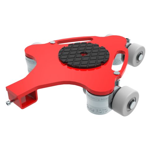 Pattino a rulli rotativo - ECO-Skate® ROTOflex (NY) RN18 1,8to - HTS Hydraulische Transportsysteme GmbH - per carico elevato / di trasporto / manuale