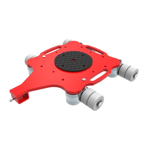 Pattino a rulli rotativo - ECO-Skate® ROTOflex (NY) RFN60 6to - HTS Hydraulische Transportsysteme GmbH - per carico elevato / di trasporto / 360°