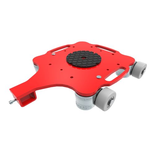 Pattino a rulli rotativo - ECO-Skate® ROTOflex (NY) RFN30 3to - HTS Hydraulische Transportsysteme GmbH - per carico elevato / di trasporto / manuale
