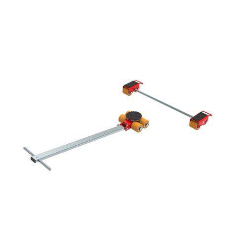 Pattino a rulli per carico elevato - ECO-Skate IDEAL (PU) i30L + i30S 6to - HTS Hydraulische Transportsysteme GmbH - di trasporto / manuale