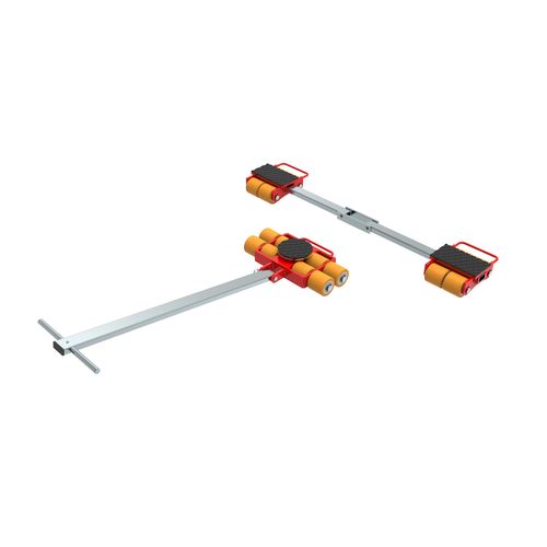 Pattino a rulli per carico elevato - ECO-Skate IDEAL (PU) i60L + i60S 12to - HTS Hydraulische Transportsysteme GmbH - di trasporto / manuale
