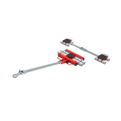 Pattino a rulli per carico elevato - ECO-Skate IDEAL (NY) iN120L + iN120S 24to - HTS Hydraulische Transportsysteme GmbH - di trasporto / manuale