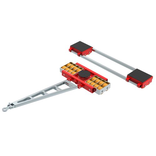 Pattino a rulli per carico elevato - ECO-Skate&reg; XL (PU) X32L + X32S - HTS Hydraulische Transportsysteme GmbH - di trasporto / manuale