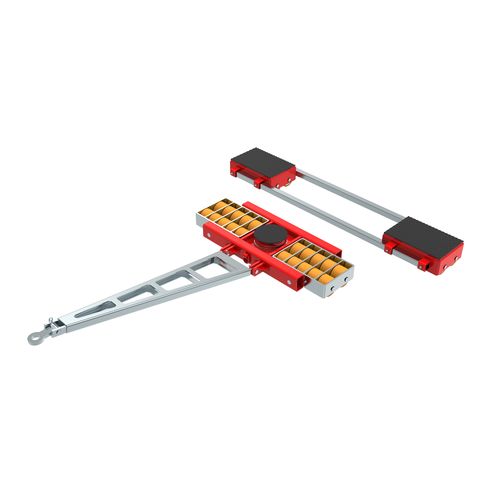 Pattino a rulli per carico elevato - ECO-Skate&reg; XL (PU) X40L + X40S - HTS Hydraulische Transportsysteme GmbH - di trasporto / manuale