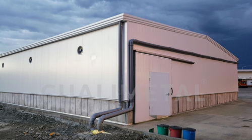 Edificio modulare - CUALIMETAL - prefabbricato / per officina