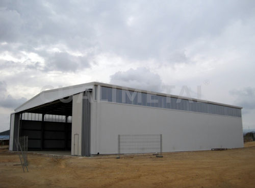 Capannone modulare - CUALIMETAL - prefabbricato