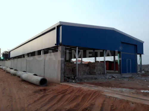 Capannone modulare - CUALIMETAL - prefabbricato / industriale / in lamiera