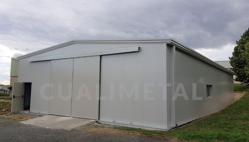 Edificio modulare - CUALIMETAL - industriale / di grandi dimensioni