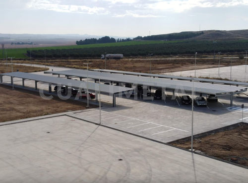 Tettoia per posto-auto - MARQUISOL® - CUALIMETAL