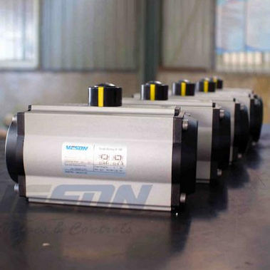 Attuatore per valvola pneumatico - VS-083DA - pneumaticairactuator.com - rotativo / con pignone e cremagliera / a doppio effetto
