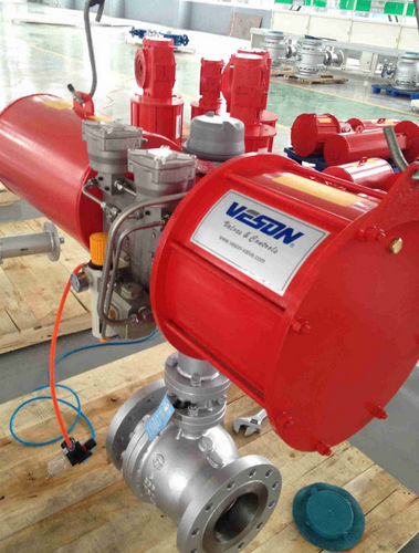 Valvola a sfera - VSF - pneumaticairactuator.com - pneumatica / idraulica / con flangia