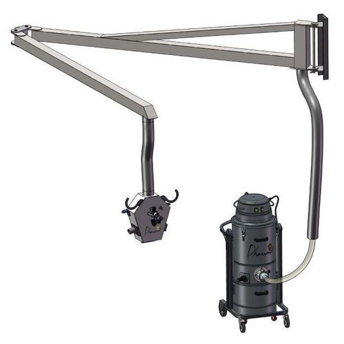 Aspiratore industriale - MTL452DS BME - Pharaon - a secco / ad aria compressa / mobile
