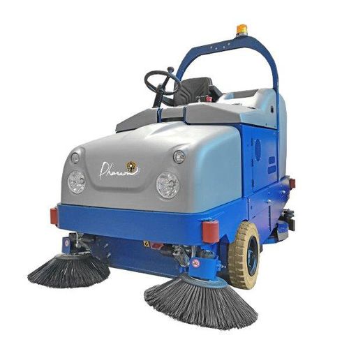 Lavasciuga pavimenti uomo a bordo - COMBINEE115D - Pharaon - elettrica / a batteria / idraulica
