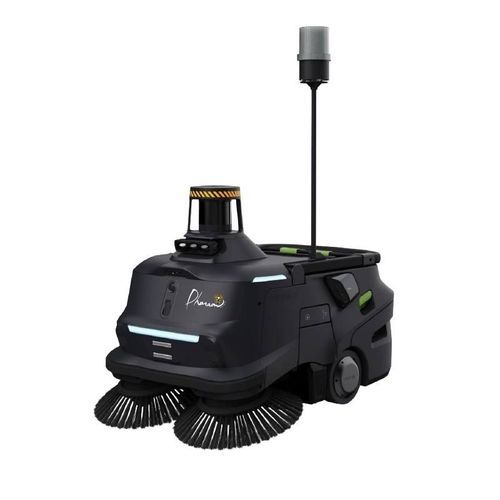 Spazzatrice aspirante autonoma - ISIS MAX - Pharaon - a batteria / da interno / per polveri