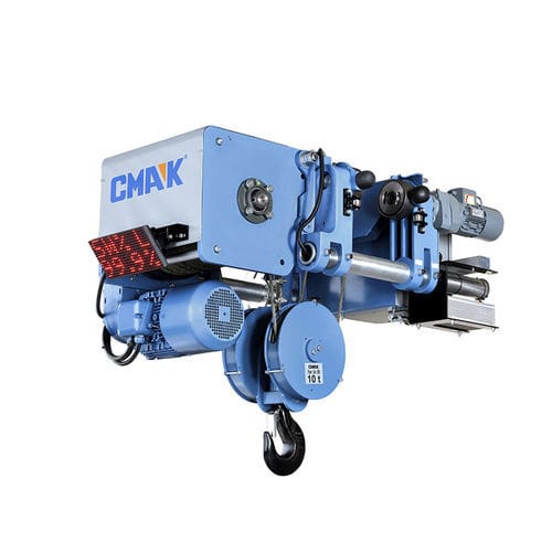 Paranco a cavo elettrico - NXS Series - CMAK Crane Systems - bitrave / per uso prolungato / 400 V
