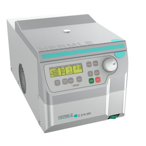Microcentrifuga da laboratorio - Z 216 MK - Hermle Labortechnik - per l'industria agroalimentare / da tavolo / compatta