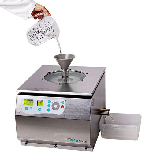 Centrifuga da laboratorio - SIEVA 3 - Hermle Labortechnik - per applicazioni farmaceutiche / per l'industria chimica / filtrante