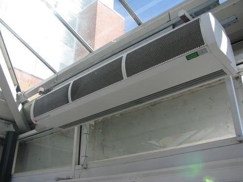 Cortina d'aria calda - T100W - Teddington France - orizzontale / commerciale / con riscaldamento ad acqua