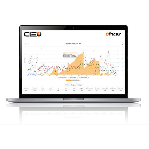 Software di modellizzazione - CLEO - Fracsun Inc - di machine learning / per centrale solare
