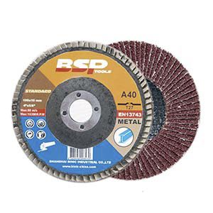 Disco a lamelle in ossido di almluminio - A40-120# - binic - di finitura