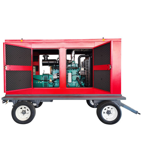 Gruppo elettrogeno diesel - SLT series - Shanghai Sollant Energy Saving Technology Co., Ltd - a gas / trifase / con rotelle