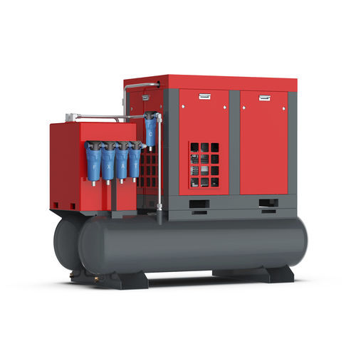 Compressore a vite - SLTI-11F - Shanghai Sollant Energy Saving Technology Co., Ltd - d'aria / elettrico / fisso