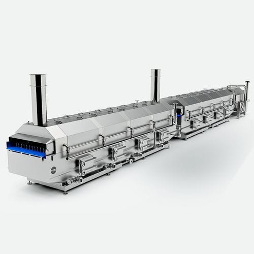 Pastorizzatore a tunnel - TEMIC S.L.U. - per l'industria agroalimentare / automatizzato / continuo